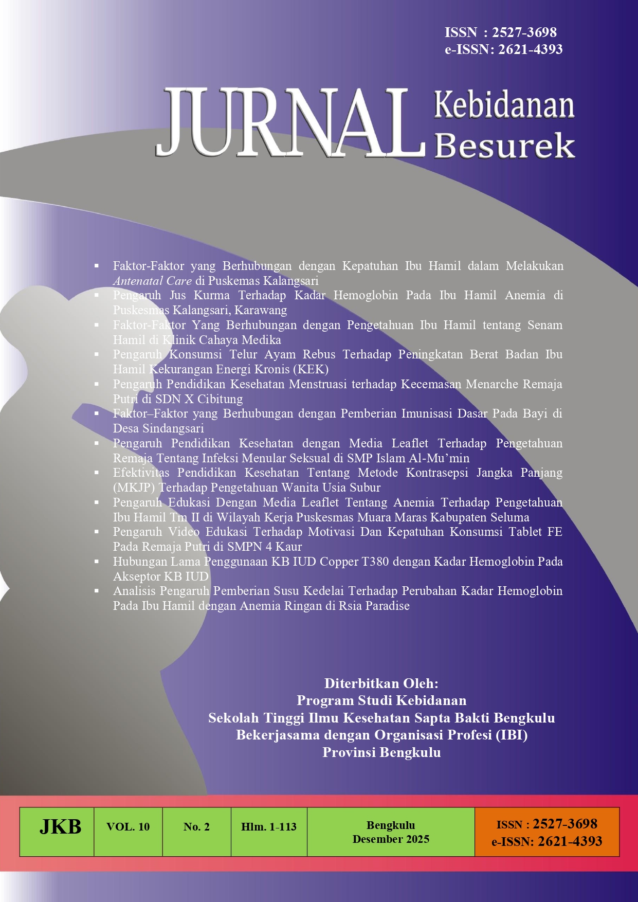 					View Vol. 10 No. 2 (2025): JULI-DESEMBER
				